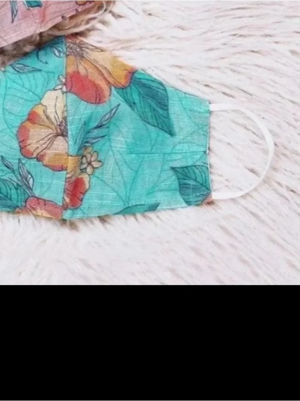 PURA VIDA & VERA BRADLEY Collaboration  Tropical Face Mask NEW! $16 set of 2